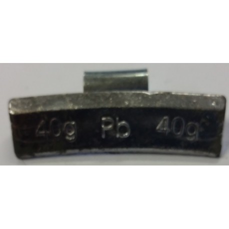 Clip On Wheel Weight Alloy Rim