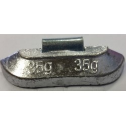 Clip On Wheel Weight Alloy Rim